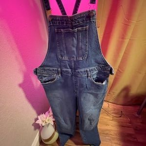 Jean overalls